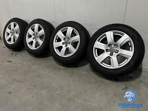 7mm! Originele Audi A6 17 inch WINTERSET 5x112 winterbanden, Auto-onderdelen, Banden en Velgen, Banden en Velgen, Winterbanden