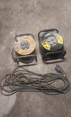 Lot de 2 enrouleur électrique + cordeliers, Ophalen