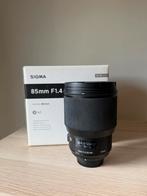 Sigma 85mm F1.4 DG HSM ART - Monture Nikon, Audio, Tv en Foto, Ophalen