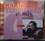 Glenn Gould j.s. Bach Goldberg variations, CD & DVD, Utilisé, Enlèvement ou Envoi