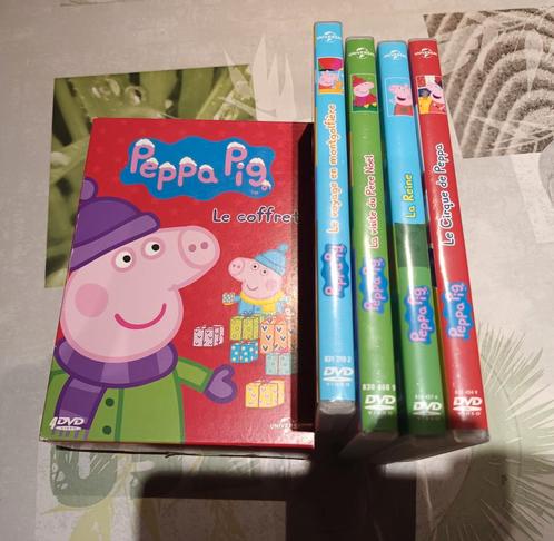 Peppa pig dvd coffret 4 dvd, Enfants & Bébés, Chambre d'enfant | Linge de lit, Comme neuf, Enlèvement ou Envoi