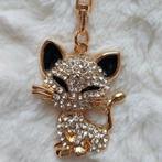 Porte-clés  neuf chat strass, Verzenden, Nieuw