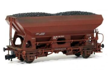 ROCO 46136 wagon trémie chargé de charbon SNCB ép. V ho dc