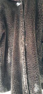 Te koop pelsmantel, Kleding | Dames, Jassen | Winter, Ophalen, Zo goed als nieuw, Maat 42/44 (L), Bruin