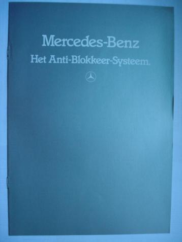 Mercedes-Benz ABS S-Klasse W126 1983 Brochure Catalogue Pros beschikbaar voor biedingen