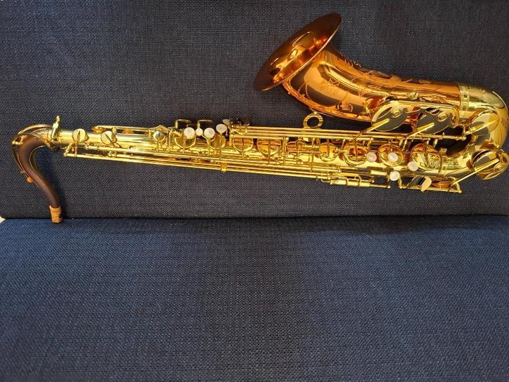 Keilwerth SX90R copper bell and neck tenorsaxofoon, Muziek en Instrumenten, Blaasinstrumenten | Saxofoons, Zo goed als nieuw, Tenor
