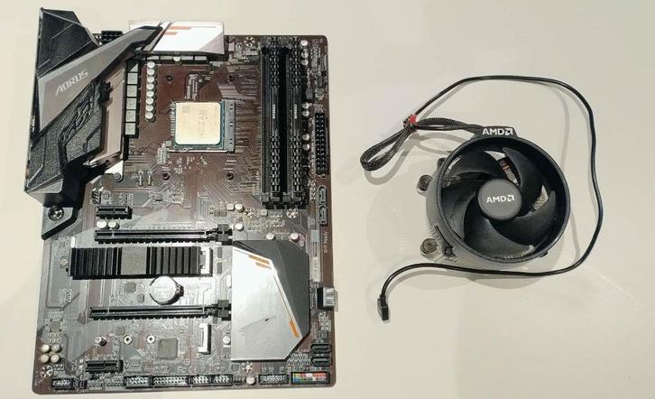 Ryzen 7 1700 + B450 Aorus + 16GB DDR4, Computers en Software, Desktop Pc's, Gebruikt, 3 tot 4 Ghz, SSD, 16 GB, Verzenden