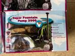 Twee fonteinpompen, Tuin en Terras, Ophalen of Verzenden, Zo goed als nieuw, Kunststof, Fontein