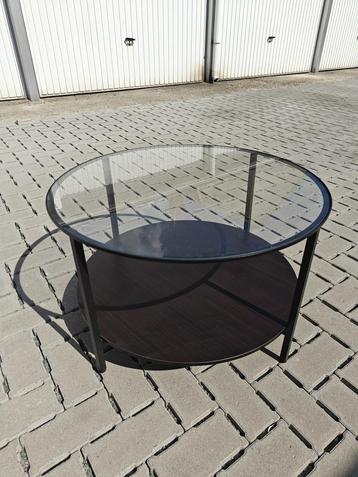 ronde ikea salontafel VITTSJÖ beschikbaar voor biedingen
