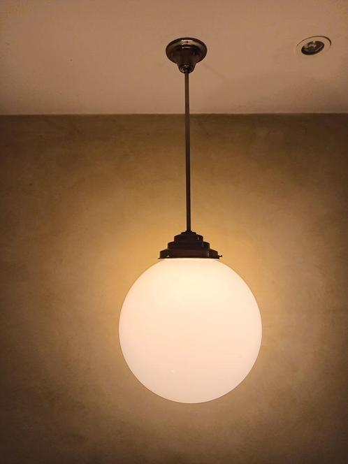 hanglampen vintage gispen, Maison & Meubles, Lampes | Suspensions, Utilisé, Verre, Enlèvement