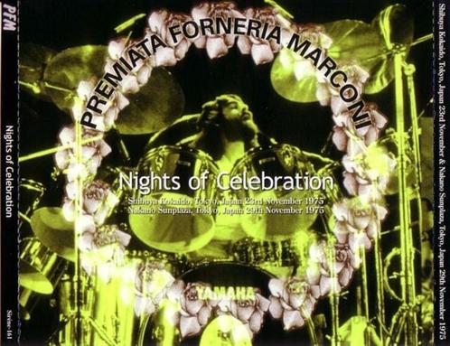 4 CD's PFM - Nights Of Celebration - Live Japan 1975, CD & DVD, CD | Rock, Neuf, dans son emballage, Pop rock, Envoi