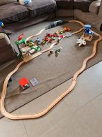 Playtive (lidl) houten treinstel met meer, Kinderen en Baby's, Speelgoed | Houten speelgoed, Zo goed als nieuw, Ophalen