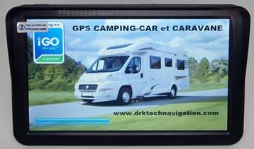 GPS Voiture 9' Pouces GPS Camping-Car, Caravane,UE Carte.8GO disponible aux enchères