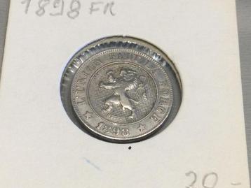 Belgique 10 centimes 1898 Français, Enlèvement ou Envoi