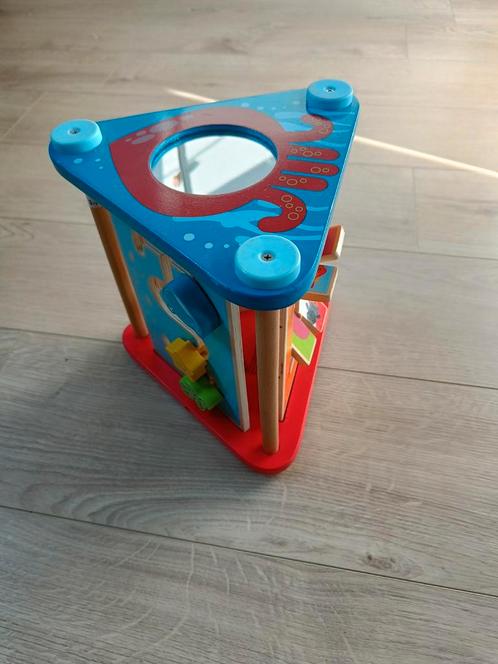 Hape speelgoedbox voor baby en peuter, Kinderen en Baby's, Speelgoed | Babyspeelgoed, Zo goed als nieuw, Ophalen