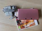 Pearl Pink 3DS Console + Nintendogs, Met games, Ophalen of Verzenden, Roze, 3DS