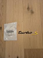 Logo original de la Porsche 991 991 turbo S jaune S, Enlèvement, Porsche