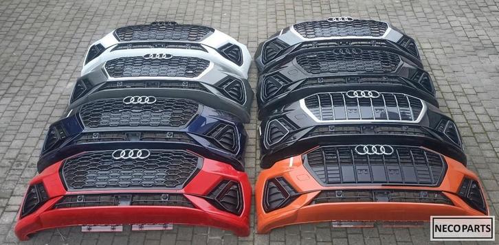 VOORBUMPER AUDI Q3 83A F3 S LINE SLINE BUMPER ALLES LEVERBAA, Auto-onderdelen, Carrosserie, Bumper, Audi, Gebruikt, Ophalen of Verzenden