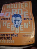 Affiche wouter deprez, Ophalen of Verzenden
