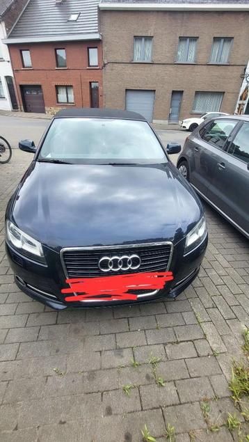 A3 Cabriolet 1.6 TDi Ambition S line Start/StopDPF, Autos, Audi, Achat, Cabriolet, Noir, 2 portes