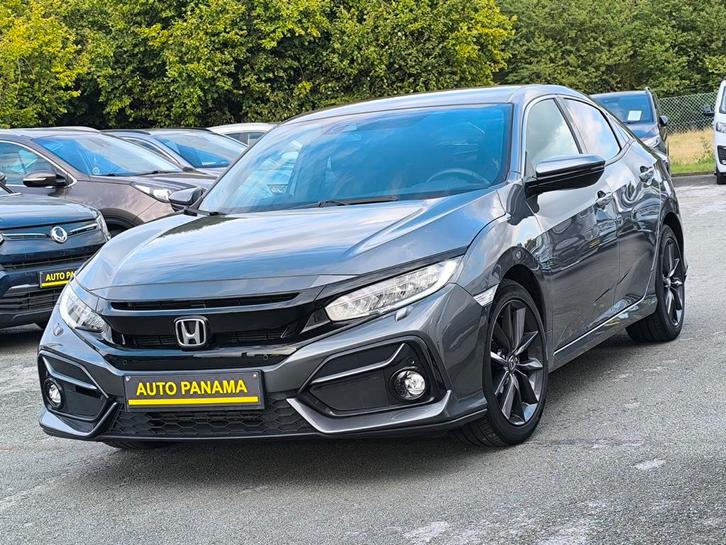 Honda Civic Civic 1.0 iVTEC B.AUT CVT Elegance BlackEd, Auto's, Honda, Bedrijf, Civic, ABS, Achteruitrijcamera, Adaptive Cruise Control