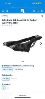 Selle italia SLR Boost 3D Kit Carbon Superflow zadel, Fietsen en Brommers, Ophalen, Nieuw, Zadel, Selle Italia