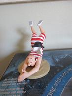 Kuifje Figurine 12cm Janssen in zwempak, Comme neuf, Tintin, Statue ou Figurine, Enlèvement ou Envoi