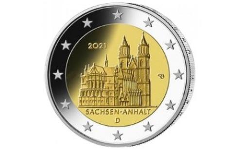 2 euro, €2 Duitsland 2021 letter D, Postzegels en Munten, Munten | Europa | Euromunten, Losse munt, 2 euro, Duitsland, Ophalen of Verzenden