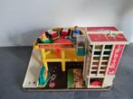 vintage retro garage Fisher Price 930 - 1970, Kinderen en Baby's, Speelgoed | Fisher-Price, Ophalen of Verzenden