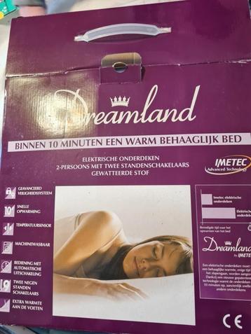 dreamland nieuwe 2 persoons elektrische deken beschikbaar voor biedingen