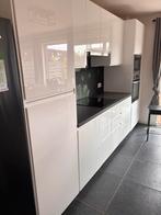 Witte keuken, Ophalen, Zo goed als nieuw, Wit, Kunststof
