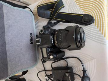 Nikon D90 met Nikkor 18-105mm 3.5-5.6.  beschikbaar voor biedingen