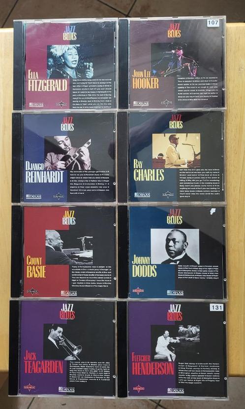 Lot CD « Jazz & Blues Collection » (éditions Atlas), CD & DVD, CD | Jazz & Blues, Comme neuf, Jazz et Blues, Enlèvement
