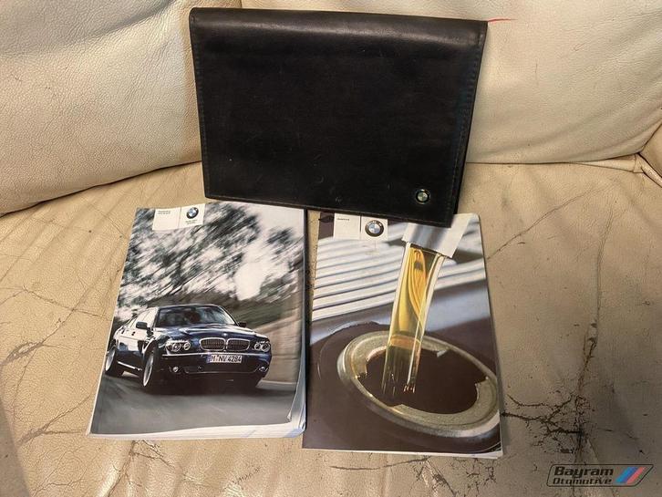 Bmw E66 handleiding instructieboekje onderhoudsboekje 7-seri, Auto diversen, Handleidingen en Instructieboekjes, Ophalen of Verzenden