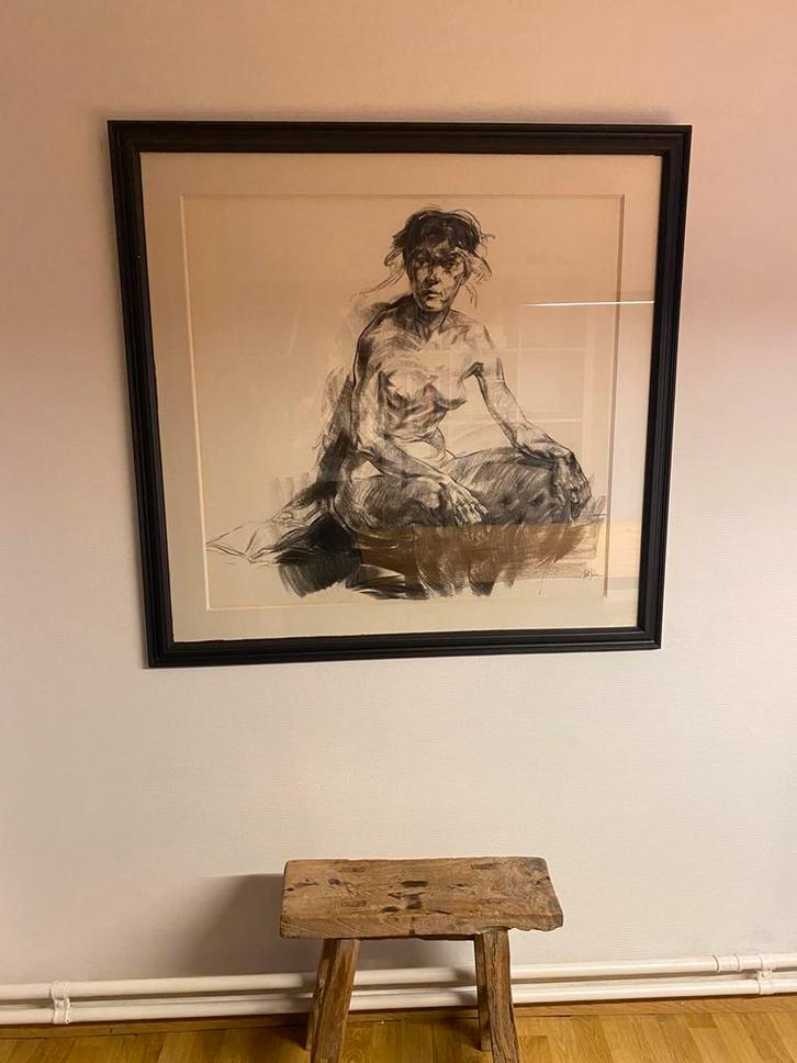 Originele gesigneerd kunstwerk van Piet Peere, Huis en Inrichting, Woonaccessoires | Schilderijen, Tekeningen en Foto's, Zo goed als nieuw