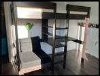 Bed op de bovenverdieping met zitbank met bed en bureau, Ophalen, Zo goed als nieuw, Overige typen