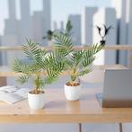 Set van 2 kunstmatige Areca-palmen | GRATIS LEVERING, Binnen, PASCH, -, Verzenden
