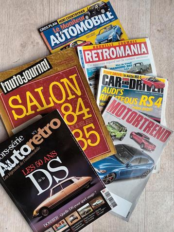 Revues automobiles à vendre beschikbaar voor biedingen