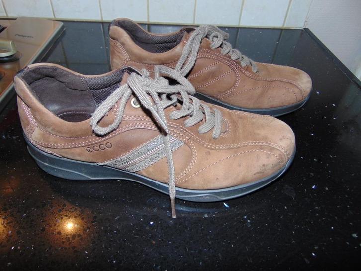 Schoenen Ecco in nette staat, Kleding | Heren, Schoenen, Gedragen, Veterschoenen, Bruin, Ophalen of Verzenden