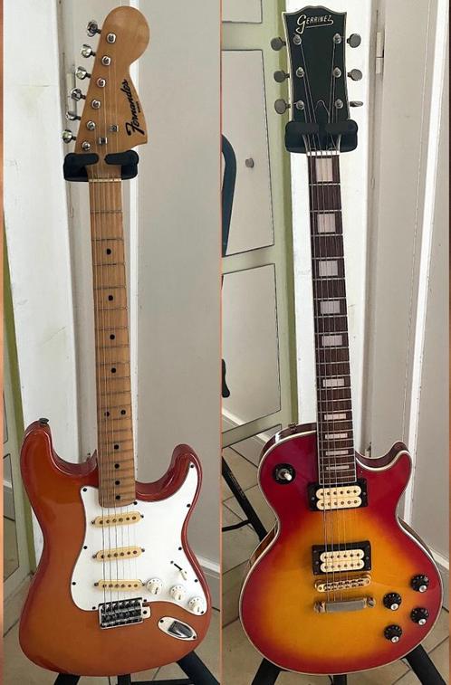 Fernandes Burny & Gerrinez vintage gitaren, Muziek en Instrumenten, Snaarinstrumenten | Gitaren | Elektrisch, Gebruikt, Solid body