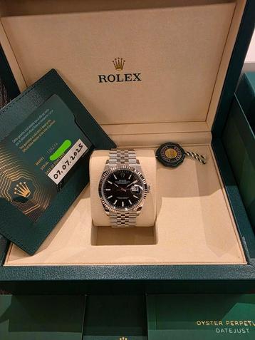 NIEUWE ROLEX DATEJUST 36MM 5J GARANTIE  beschikbaar voor biedingen