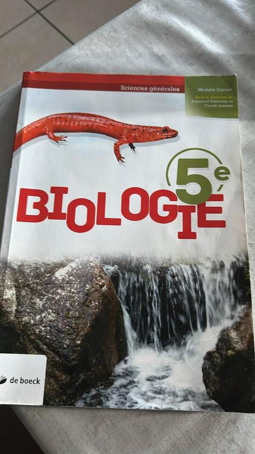 Biologie 5e, Boeken, Schoolboeken, Gelezen, Biologie, ASO, Ophalen of Verzenden