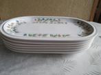borden ovaal, Overige materialen, Ophalen of Verzenden, Zo goed als nieuw, Bord(en)