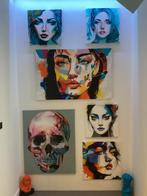 Schilderijen acryl, Antiek en Kunst, Kunst | Schilderijen | Modern, Ophalen