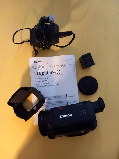Canon Legria HF G50 - Noir, TV, Hi-fi & Vidéo, Appareils photo numériques, Neuf, Compact, Canon, 8 fois ou plus, Enlèvement ou Envoi