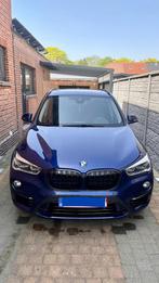 BMW X1 1.6   2019 m pack. Euro6bc ruilen kan ok Q7 of X5, Autos, Cuir, Berline, Automatique, Bleu