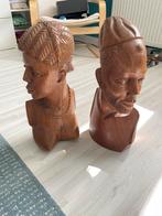 2 afrikaanse beelden, Antiquités & Art, Enlèvement