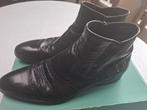 Kalfslederen binnen&buiten herenbotjes m.Clarks 45, Zwart, Boots, Clarks, Ophalen of Verzenden