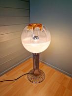 Mazzega vloerlamp in verchroomd metaal en glas, jaren 60-70, Huis en Inrichting, Space Age, Italie, Mazzega, ...