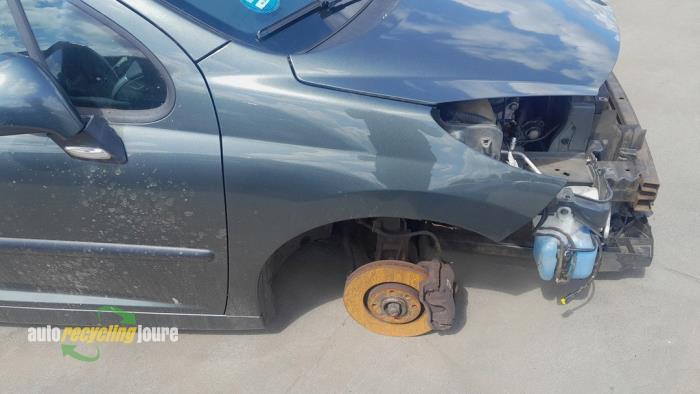 Aile avant droite d'un Peugeot 207 (EZQ), Autos : Pièces & Accessoires, Carrosserie & Tôlerie, Peugeot, Utilisé, 3 mois de garantie